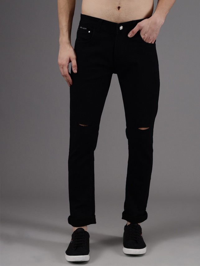 mens black jeans online