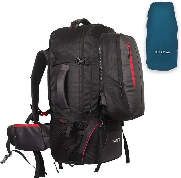 hiking backpack with detachable daypack