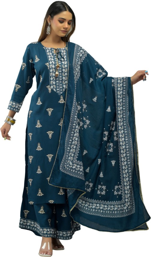 palazzo suit set flipkart