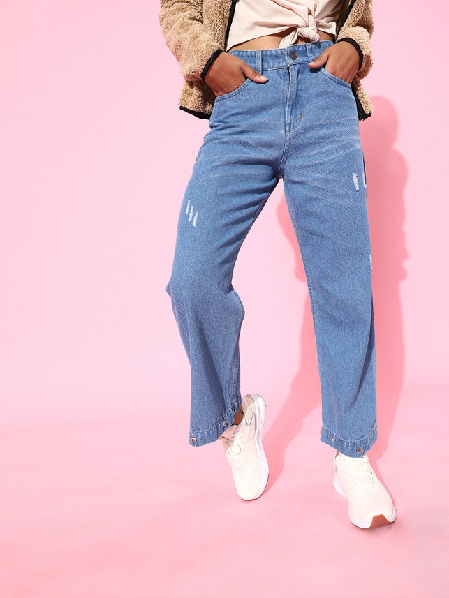 SASSAFRAS Regular Women Blue Jeans 