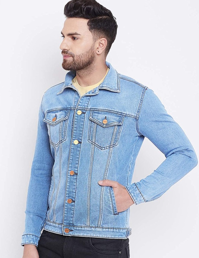 flipkart denim jacket men