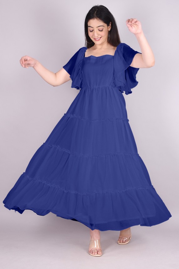 ruffle dress flipkart