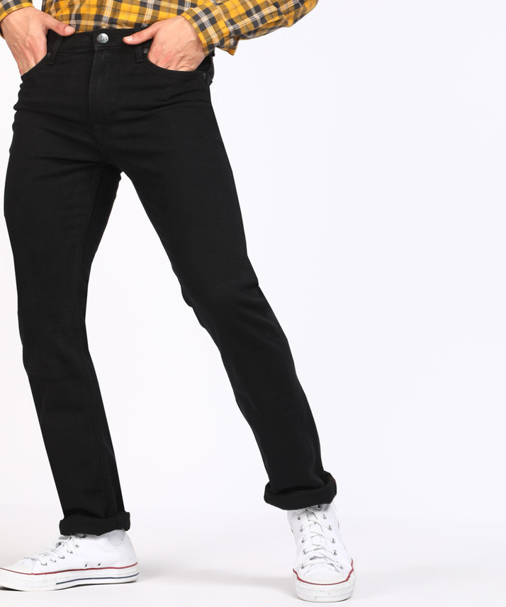 LEE Regular Men Black Jeans - Buy LEE 