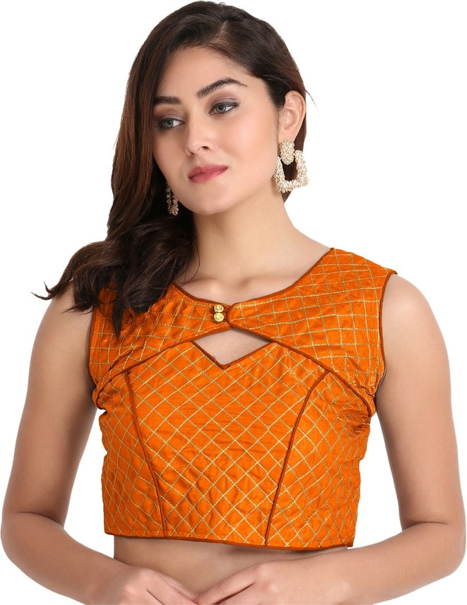 G M Fab Round Neck Women Blouse - Buy G 