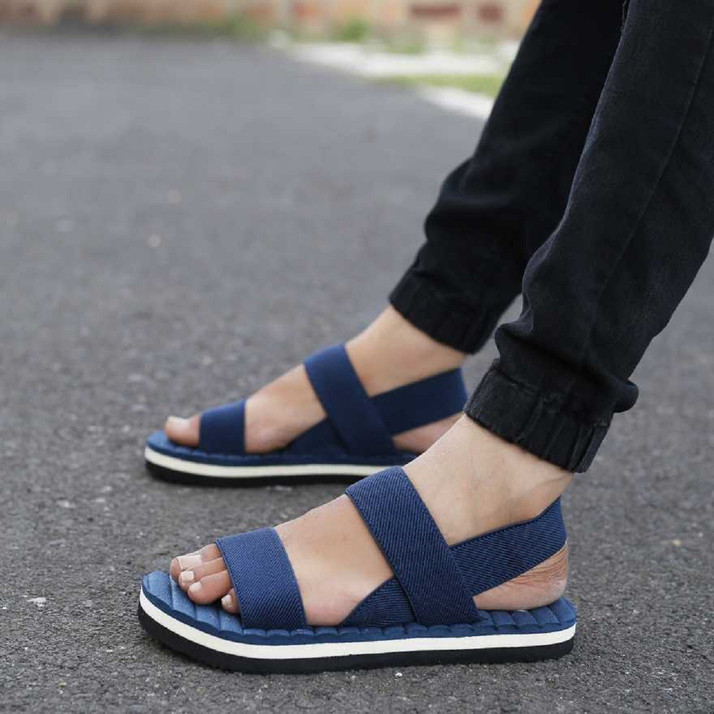 buy navy sandals