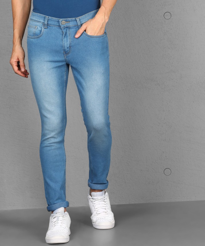 metronaut slim men light blue jeans