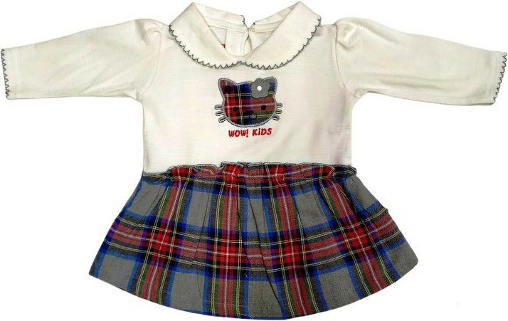 wow Baby Girls Casual Dungaree Dress 