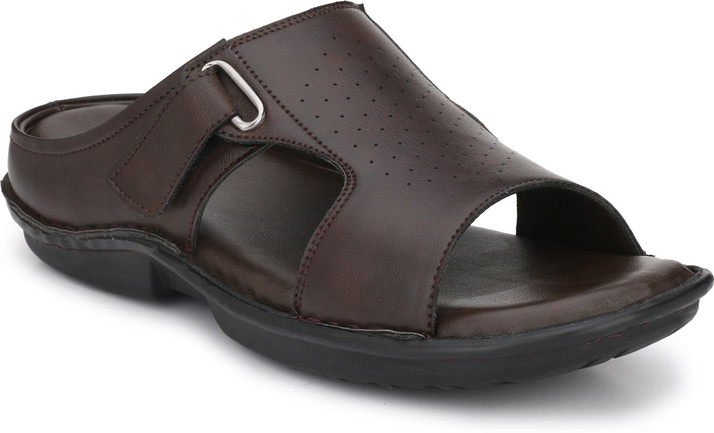 shences black leather slippers