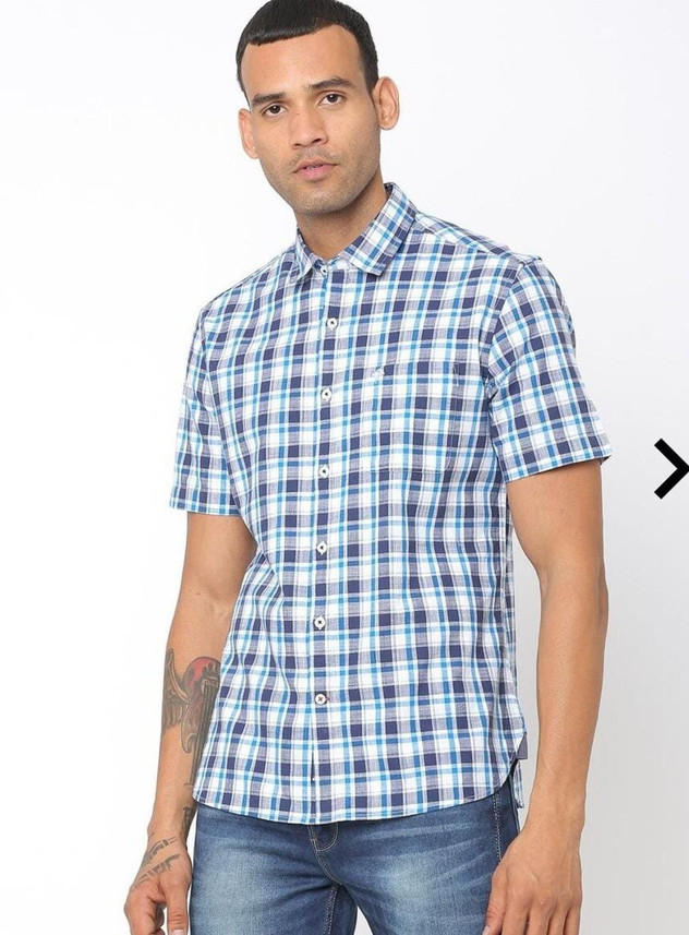 Netplay Men Checkered Casual Multicolor 