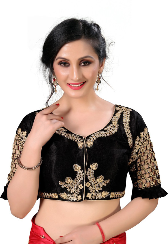 Bhavyam Round Neck Women Blouse - Buy 