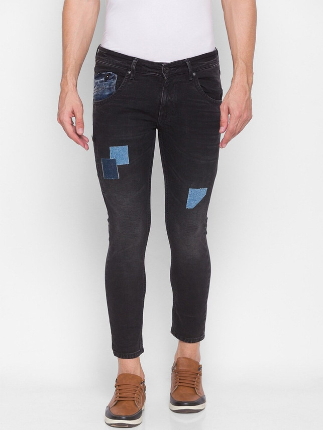 Spykar Slim Men Black Jeans - Buy 