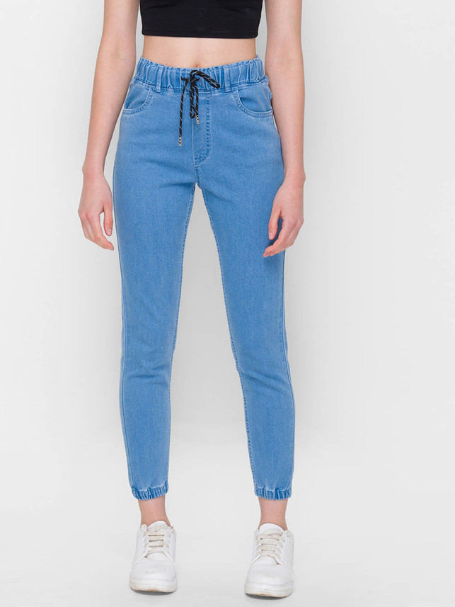 Zola Solid Women Denim Light Blue Track 