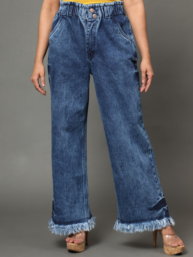 AngelFab Regular Women Blue Jeans - Buy 