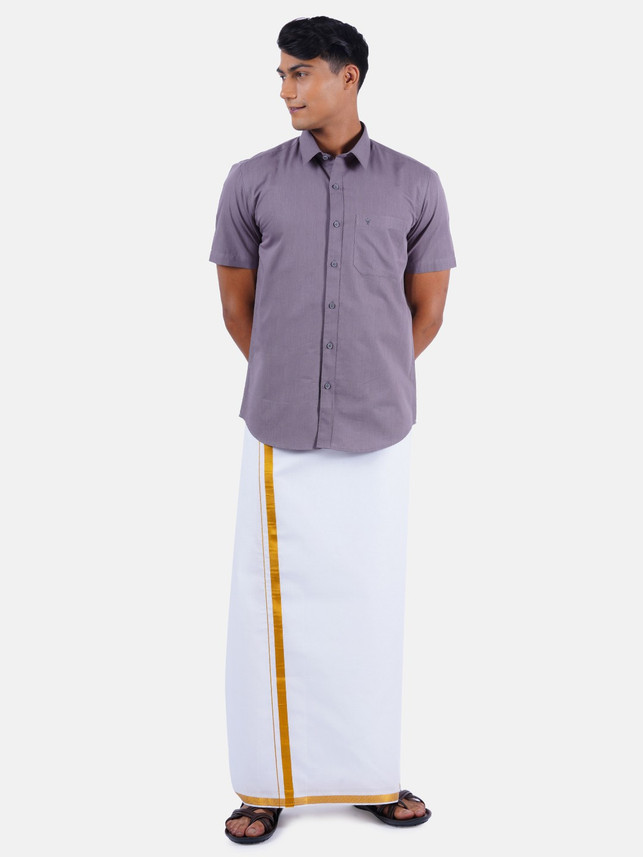 Ramraj Cotton Men Shirt \u0026 Dhoti Set 