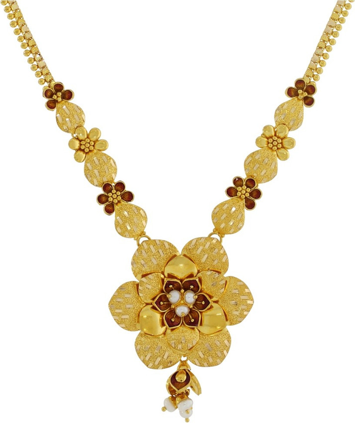 kalyan jewellers gold set 