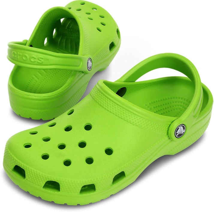 crocs men green