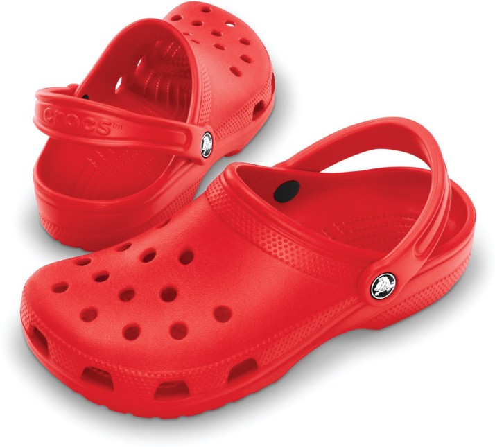 red clog crocs