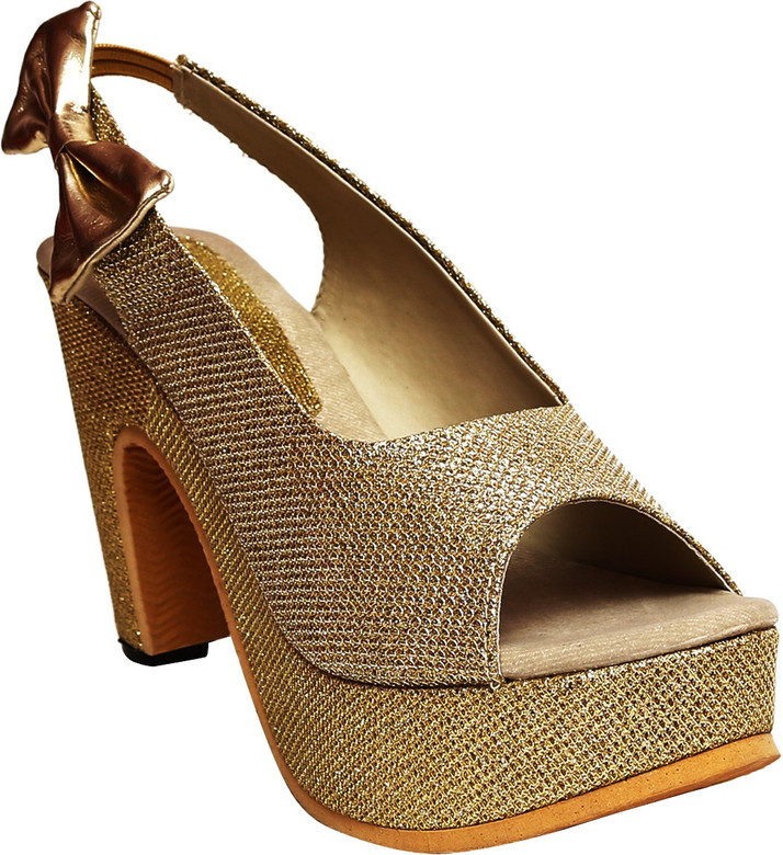 women's gold comfort sandals