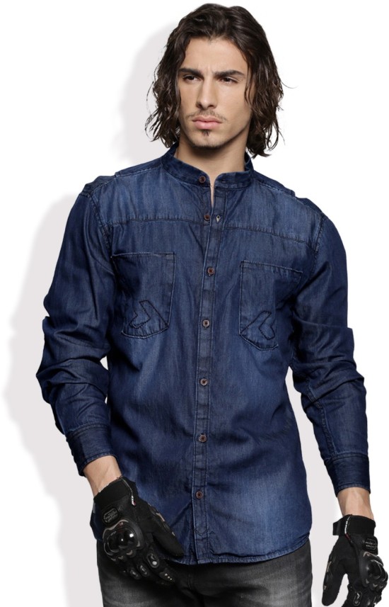 roadster men blue denim