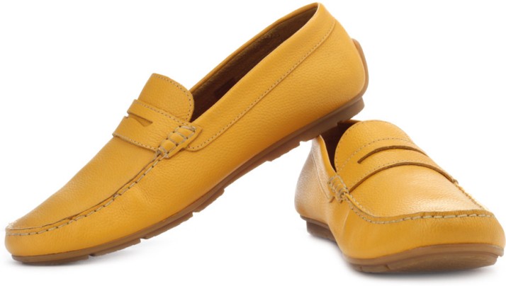 mustard loafers men