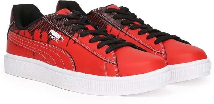 red puma basket