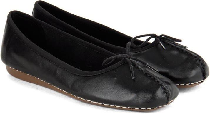 clarks freckle ice black leather