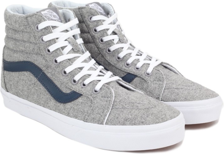 mens grey vans high tops