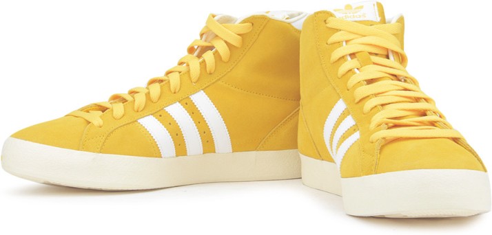 adidas yellow shoes men