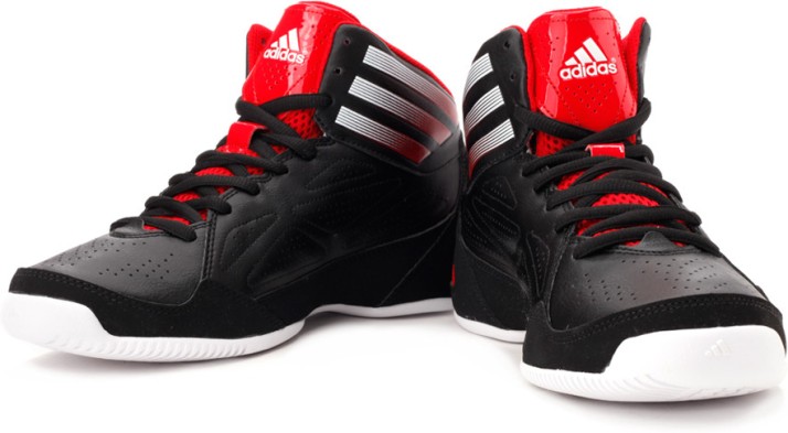 adidas basketball shoes red and black