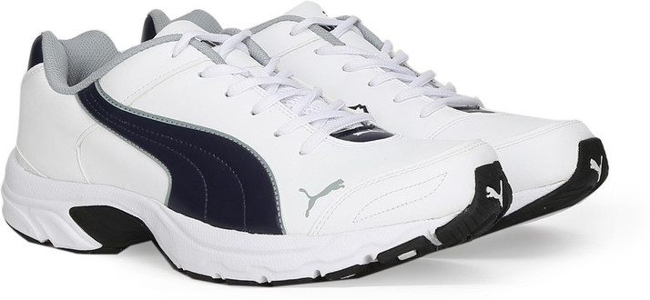 puma axis white peacoat