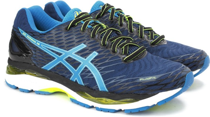 asics gel nimbus 18 mens yellow