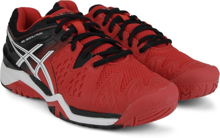 asics gel resolution 6 mens tennis shoes