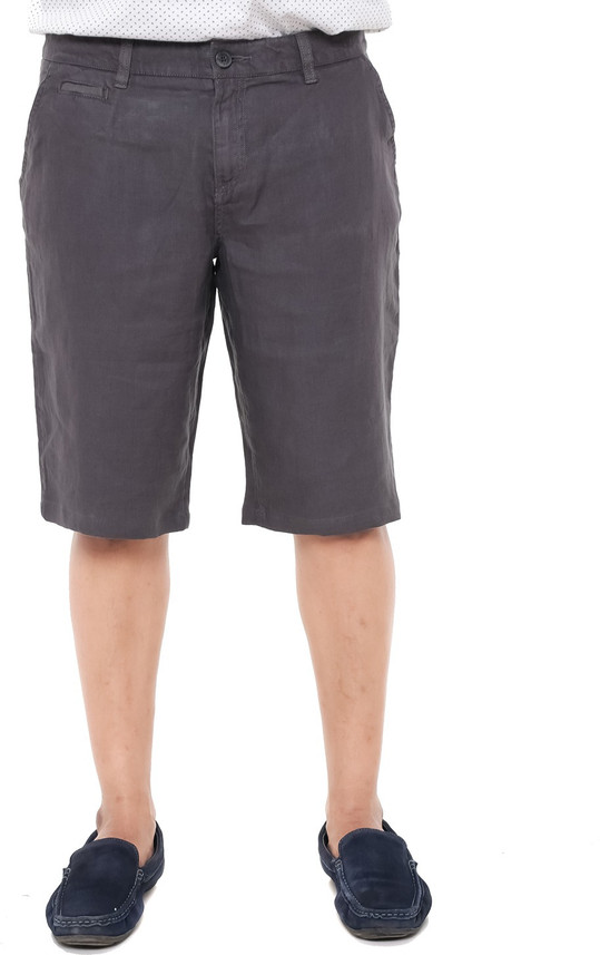 OLD KHAKI Solid Men Brown Bermuda 