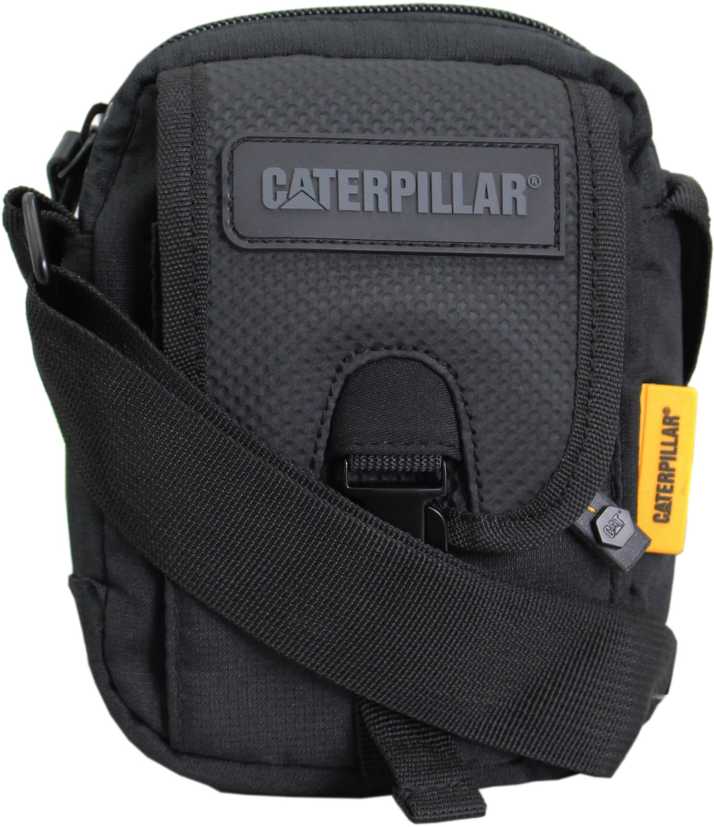 Caterpillar CAT Black & Yellow Fully Insulated Convertible 12 Can Cooler Bag