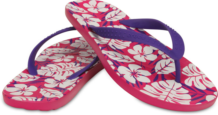 crocs chawaii flip flops