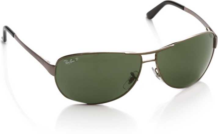 Buy Ray Ban Aviator Sunglasses Green For Men Online Best Prices In India Flipkart Com