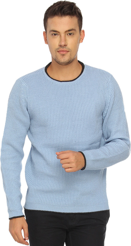 sky blue pullover