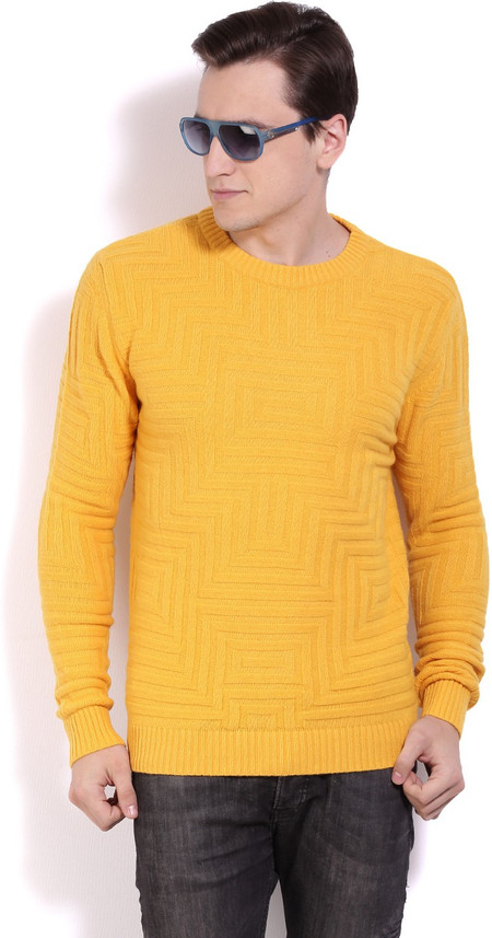 yellow colour sweater