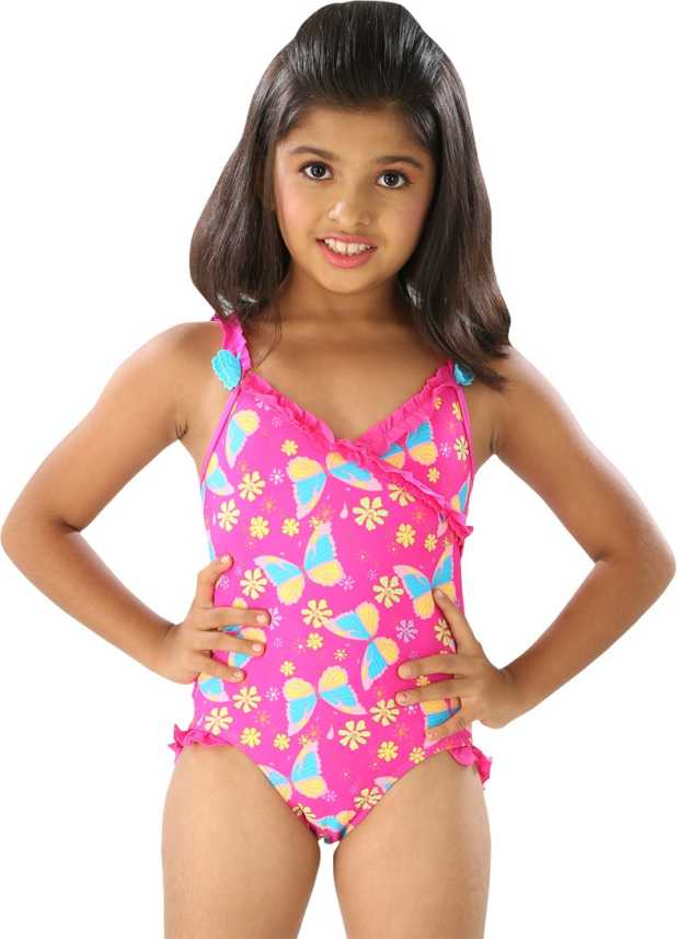 Fascinating Graphic Print Girls Swimsuit - Buy Multicolor Fascinating  Graphic Print Girls Swimsuit Online at Best Prices in India | Flipkart.com