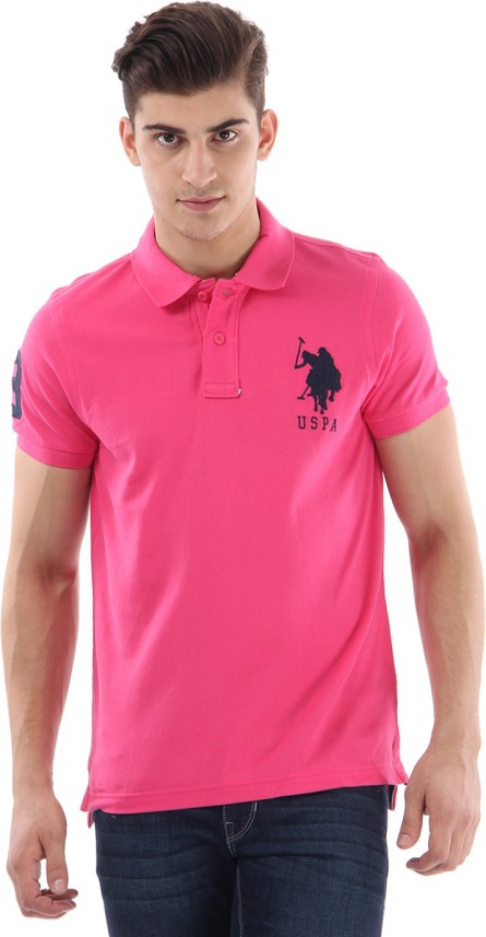 polo pink t shirt