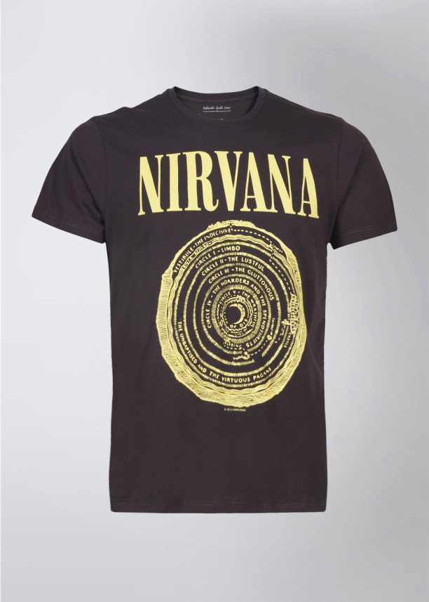 grey nirvana t shirt