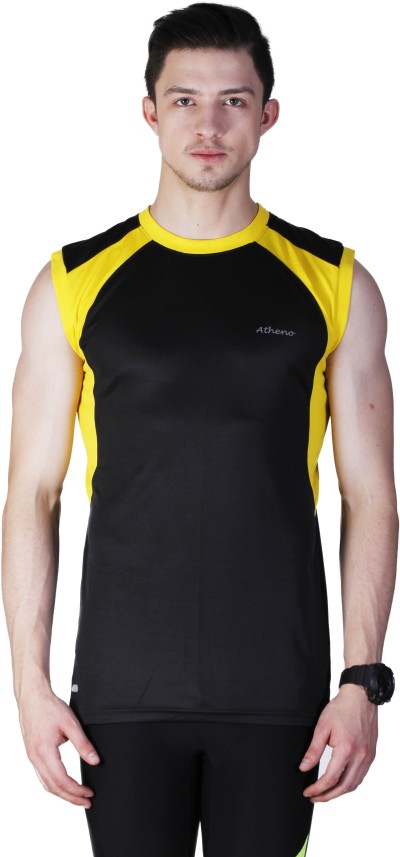 sleeveless t shirts for gym flipkart