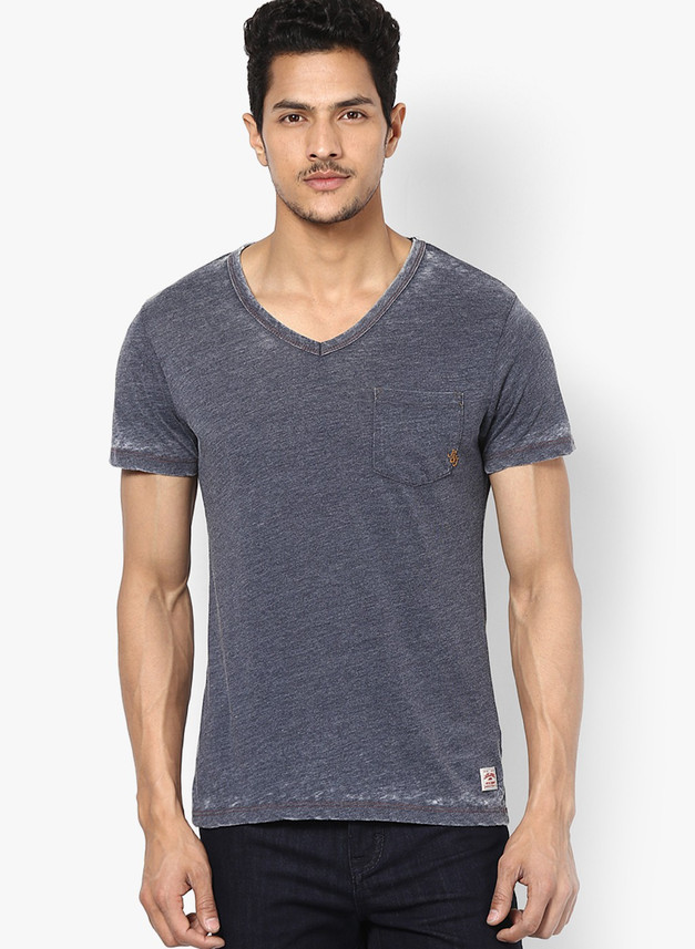 JACK \u0026 JONES Men T-Shirt - Buy Black 