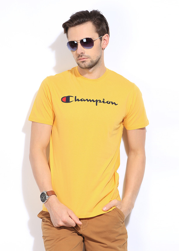 champion yellow shirt