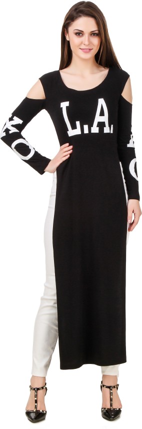 cold shoulder dress flipkart