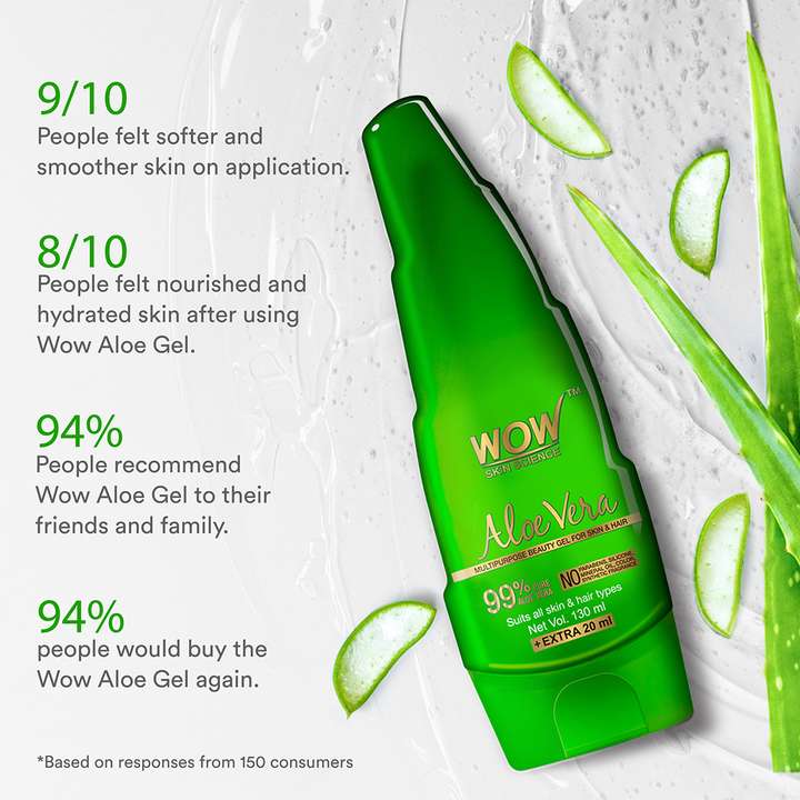 WOW SKIN SCIENCE Aloe Vera Multipurpose Beauty Gel For Skin And Hair Price in India Buy WOW SKIN SCIENCE Aloe Vera Multipurpose Beauty Gel For Skin And Hair online at Flipkart