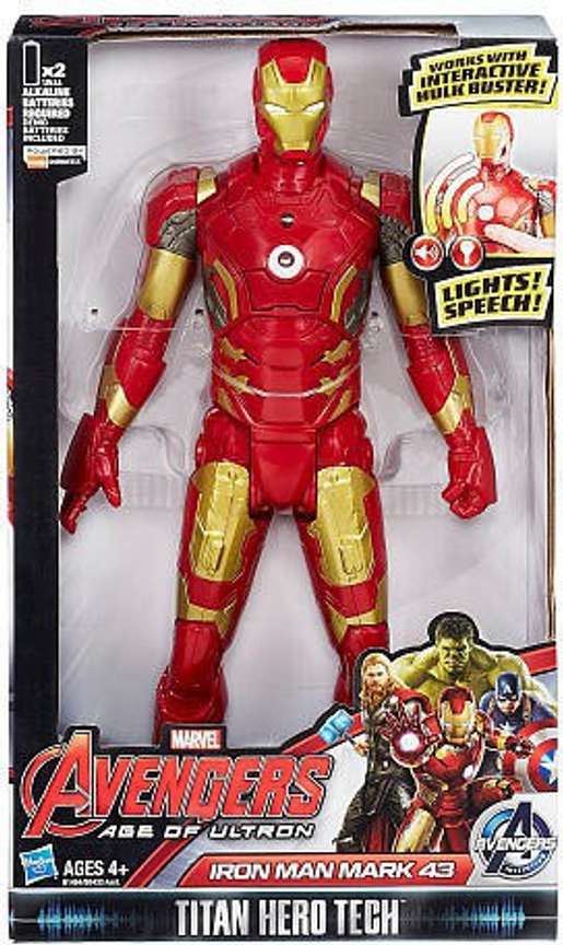 Hasbro Marvel Avengers Age Of Ultron Titan Hero Tech Iron Man Mark 43 Marvel Avengers Age Of Ultron Titan Hero Tech Iron Man Mark 43 Buy Iron Man toys in