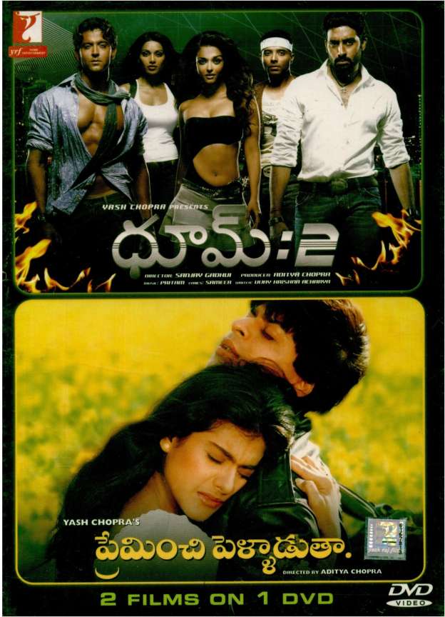 Ddlj dhoom 2 Telugu Price in India Buy Ddlj dhoom 2 Telugu online at Flipkart