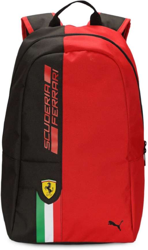 PUMA Scuderia Ferrari Unisex Latest 17 L Backpack Black Price in India Flipkart