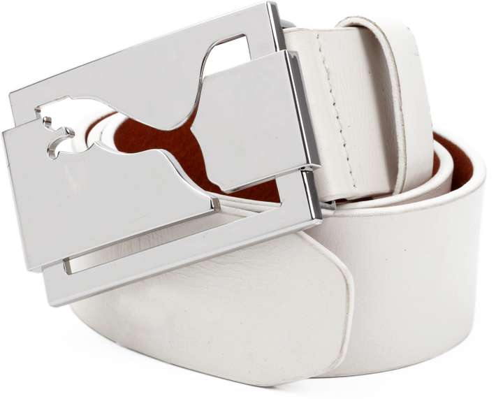 PUMA Men White Belt